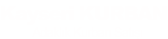 Kayseri Adaklık Kurbanlik